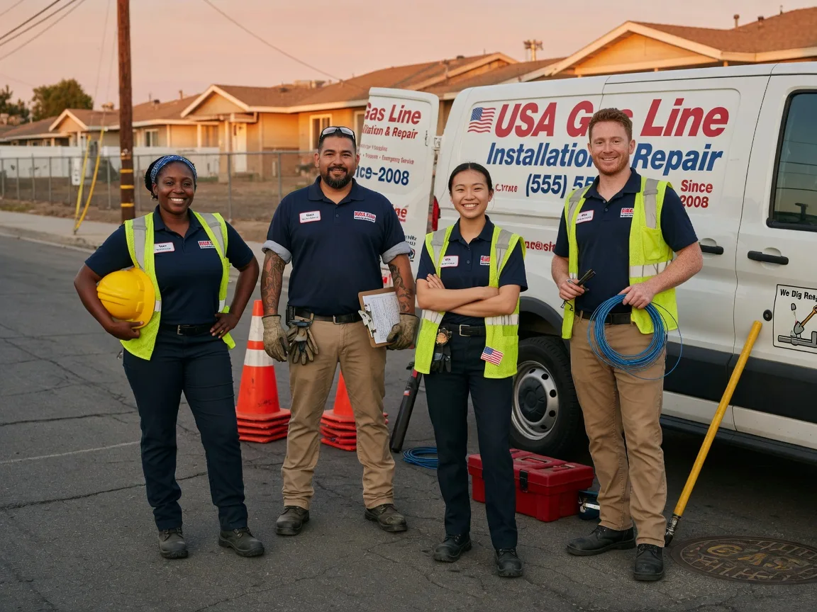 Gas Line Installation company in Moseley, VA